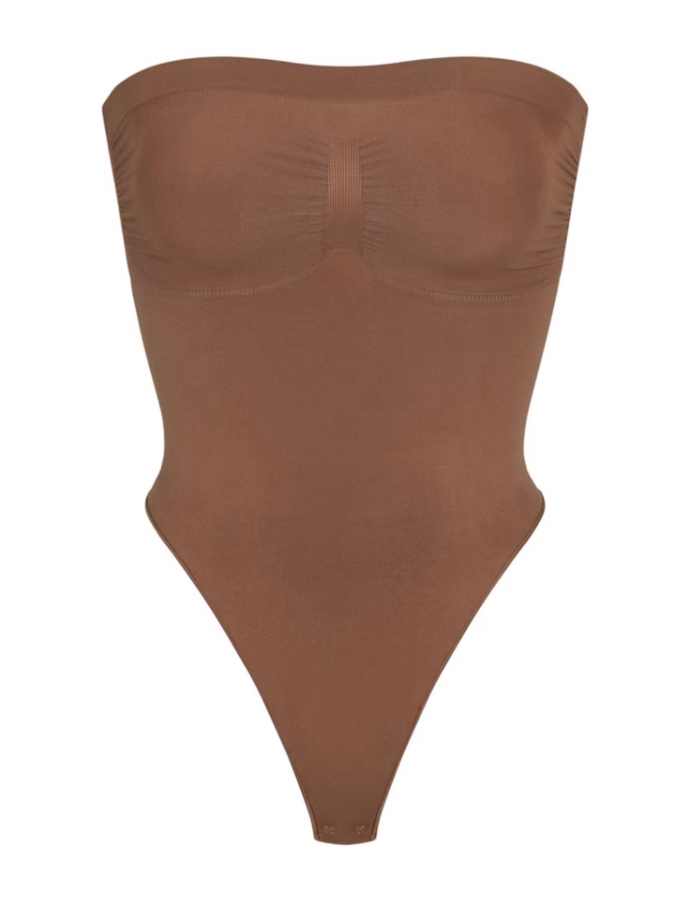 SKIMS SEAMLESS SCULPT STRAPLESS THONG BODYSUIT JASPER SMALL NEW WITHOUT TAGS